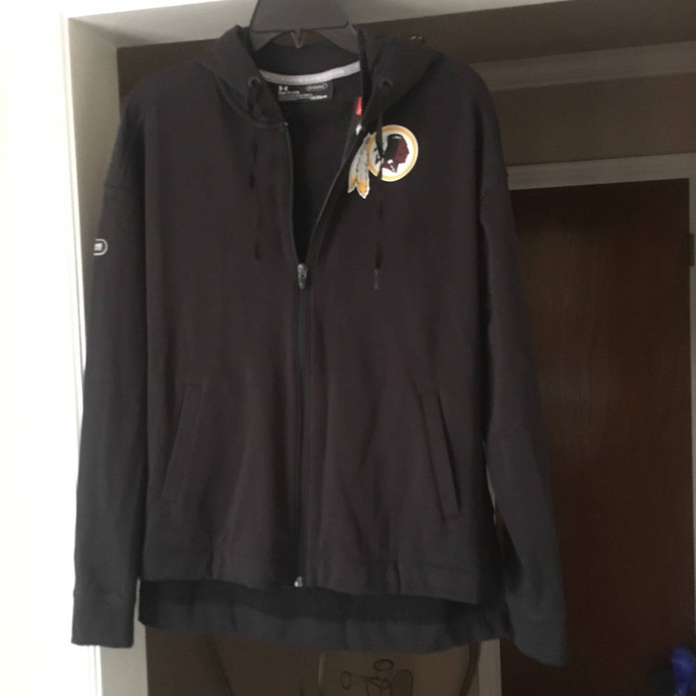 NWT Under Armour Threadborne Redskins jacket